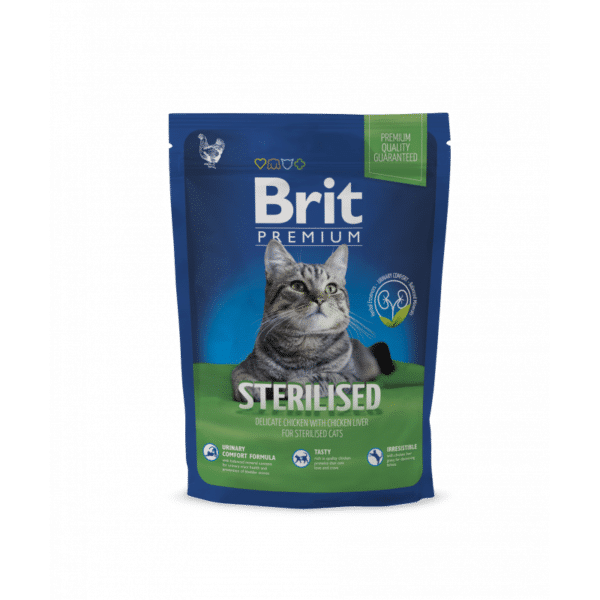 Brit Premium au Poulet pour Chat Stérilisé 1.5kg